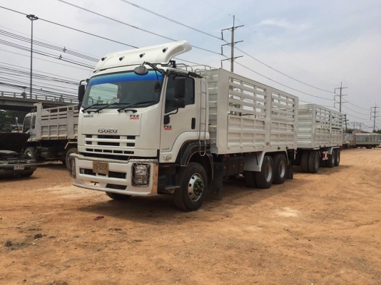 ขายรถพ่วงไม่ดัมพ์ ISUZU เครื่อง 360 แรง ปี 52 ลูก 3 เพลา ทะเบียนพร้อม ขายรถพ่วงไม่ดัมพ์ ISUZU เครื่อง 360 แรง ปี 52 ลูก 3 เพลา ทะเบียนพร้อม