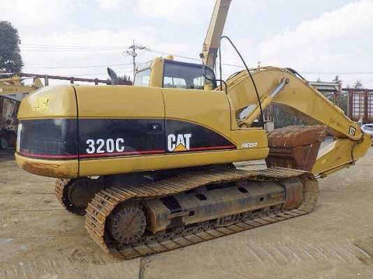 ขาย รถขุด CAT 320C  จำหน่าย รถ เครื่องจักร นำเข้า100\% อปกรณ์ทุกชิด ราคาถูก eurotec. 0818176901