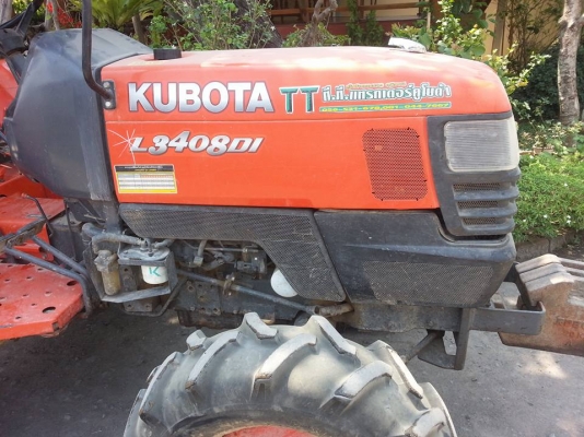 คูโบต้า L3408Di 4 WD ตัวเปล่า เดิมๆไม่ได้ล้าง เล่มพร้อมครับ