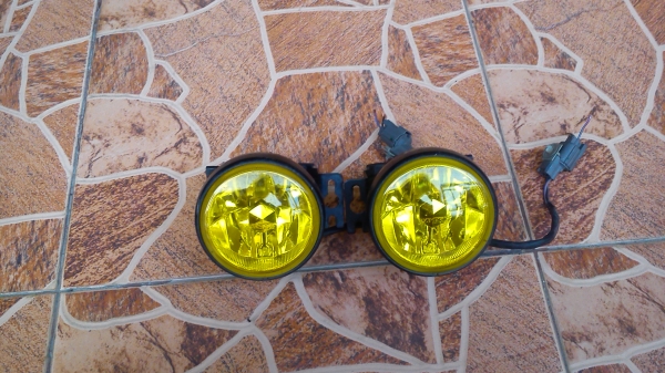 ไฟตัดหมอก RAYBRIG เลนส์เหลือง ทรงกลม ขนาดเลนส์ 4นิ้ว