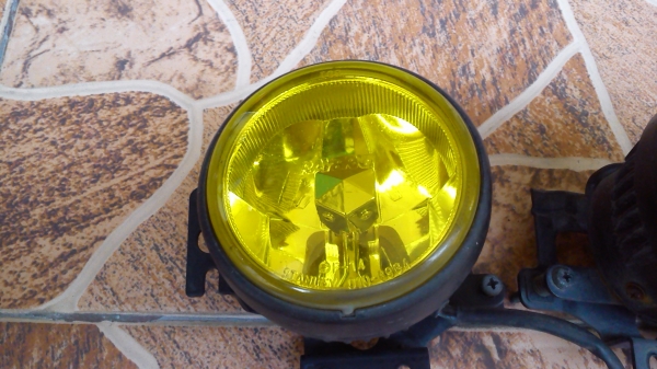 ไฟตัดหมอก RAYBRIG เลนส์เหลือง ทรงกลม ขนาดเลนส์ 4นิ้ว