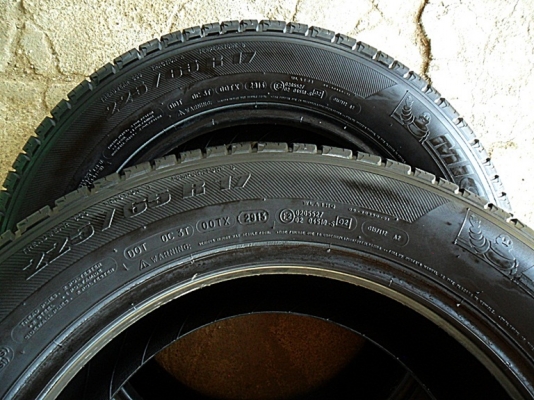 ยางขอบ17 มิชลิน 225-65-R17ลงพื้นปี14 (4เส้น4,500)