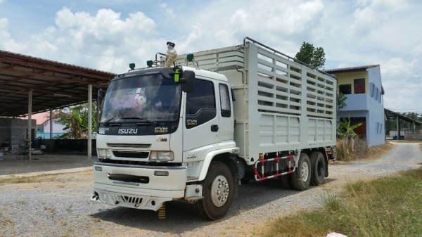 รถอีซูซุ 10 ล้อ หลังถนน FVM 230 แรงม้า. ปี 50.    สนใจติดต่อ  081 - 6079515