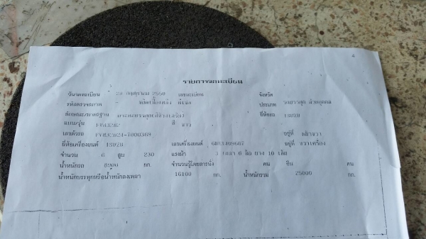 รถอีซูซุ 10 ล้อ หลังถนน FVM 230 แรงม้า. ปี 50.    สนใจติดต่อ  081 - 6079515