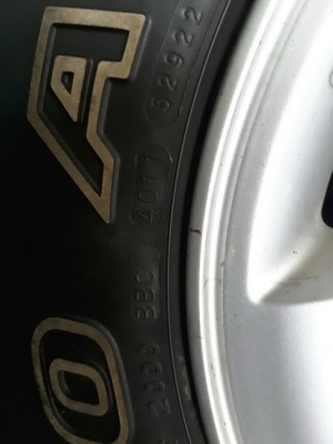 ล้อTiger D4D + Maxxis AT 30/9.5/15 ปี11 สวยๆ 1ชุด