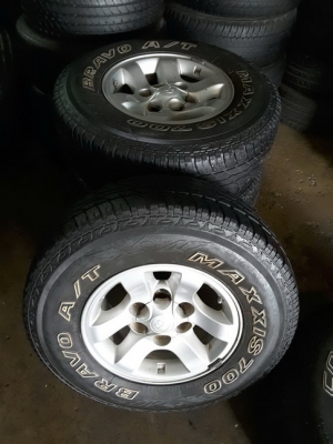 ล้อTiger D4D + Maxxis AT 30/9.5/15 ปี11 สวยๆ 1ชุด