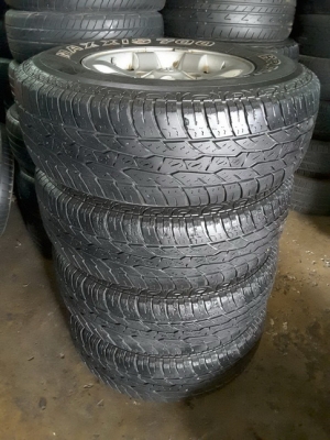 ล้อTiger D4D + Maxxis AT 30/9.5/15 ปี11 สวยๆ 1ชุด