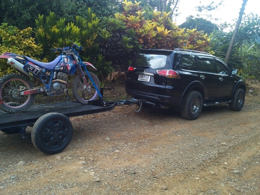 เทเลอร์ลากมอเตอร์ไซค์  @ 16,000