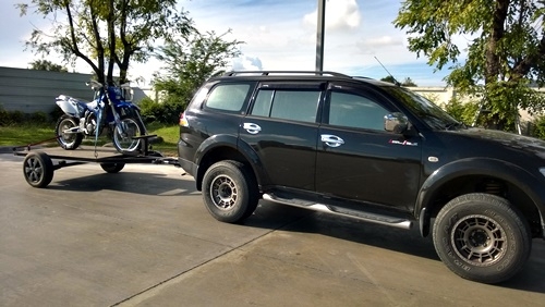 เทเลอร์ลากมอเตอร์ไซค์  @ 16,000