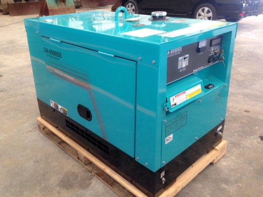 เครื่องปั่นไฟใหม่ DENYO DCA-6000SS (5.5kva) นำเข้าตรงจากญี่ปุ่น โทร. 080-6565422 (หนิง)