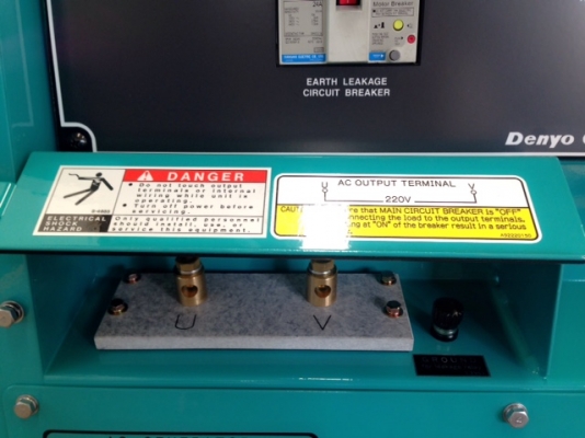 เครื่องปั่นไฟใหม่ DENYO DCA-6000SS (5.5kva) นำเข้าตรงจากญี่ปุ่น โทร. 080-6565422 (หนิง)