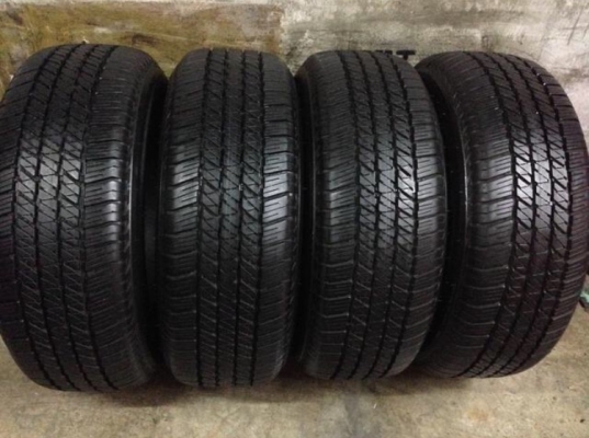 ยางป้ายแดงบริจสโตน 265-60-18 ปี 16 ยางป้ายแดงบริจสโตน 265-60-18 ปี 16