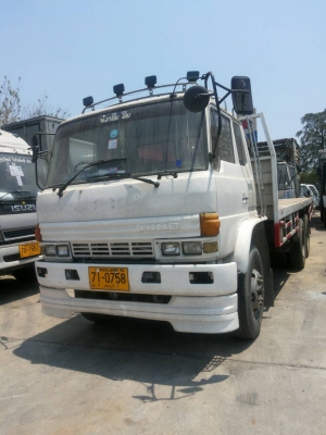 สิบล้อ ฮีโน่ FL18 HO7C 180เพาเดียว พื้นเรียบ ยาว 6.50ม สภาพดีสวยบางเดิมพร้อมใช้งาน ทะเบียนพร้อมโอน