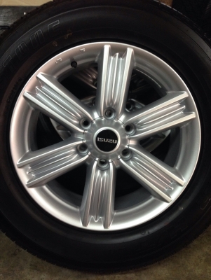 แม็กขอบ18 ป้ายแดงปี16 IZUSU พร้อมยาง 255-60-18