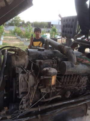 รถพ่วง ฮีโน่ สมอทอง