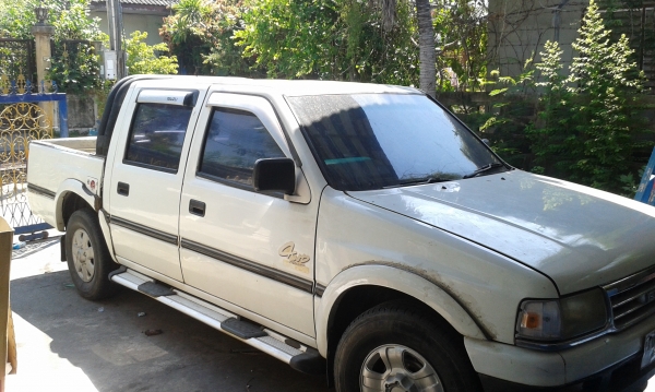 ประกาศขายรถกะบะ 4 ประตู ราคาถูก ยี่ห้อ อีซูซุ TFR ปี1995 เครื่อง 2JZ  ติดแก็ส LPG  เอกสารเล่มทะเบียนครบ