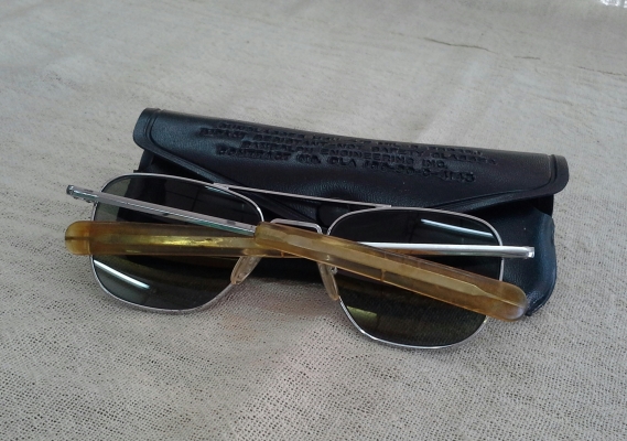 แว่นตาเสืออากาศ ขั้นเทพ!  RANDOLPH made in USA  ราชสีห์เงิน!  ไซซ์หล่อ!