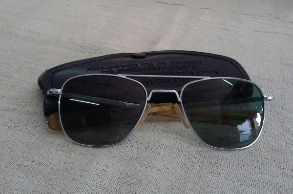 แว่นตาเสืออากาศ ขั้นเทพ!  RANDOLPH made in USA  ราชสีห์เงิน!  ไซซ์หล่อ!