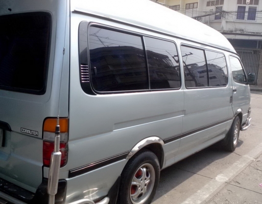 รถตู้ HIACE หัวจรวด LH 184  ปี46 สีเดิม