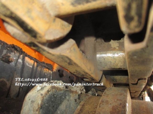 FROM JAPAN รถปูยาง ASPHALT FINISHER HANTA-F25C แทรคเหล็กก็อปยาง/ปูยางได้กว้างถึง 2.50 เมตร ราคาเพียง 195,000 บาท สนใจติดต่อ 0819337688