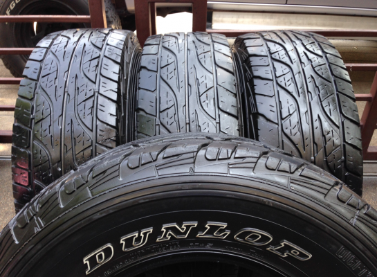 ยาง All Dunlop 265 70 16 สิ้นปี11 ดอกเต็ม ใช้ยาว ราคาไม่แพง