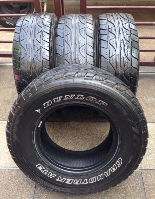 ยาง All Dunlop 265 70 16 สิ้นปี11 ดอกเต็ม ใช้ยาว ราคาไม่แพง
