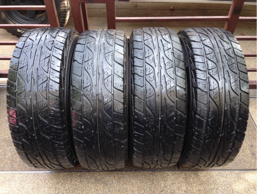 ยาง All Dunlop 265 70 16 สิ้นปี11 ดอกเต็ม ใช้ยาว ราคาไม่แพง