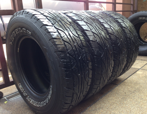 ยาง All Dunlop 265 70 16 สิ้นปี11 ดอกเต็ม ใช้ยาว ราคาไม่แพง