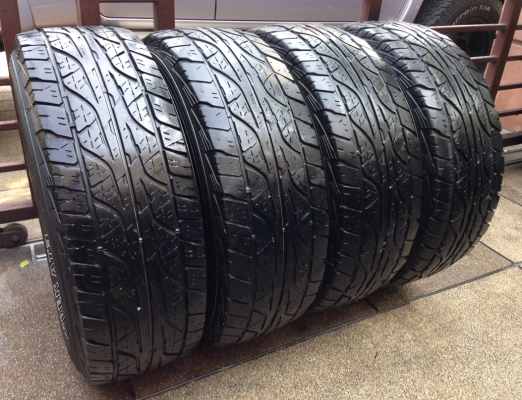 ยาง All Dunlop 265 70 16 สิ้นปี11 ดอกเต็ม ใช้ยาว ราคาไม่แพง