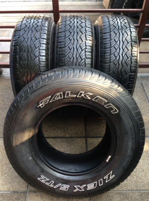 ยาง All FALKEN 265 70 16 กลางปี11 ดอกเต็ม ไม่มีปะ ใช้ยาว ราคาไม่แพง