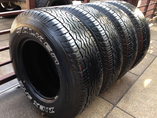 ยาง All FALKEN 265 70 16 กลางปี11 ดอกเต็ม ไม่มีปะ ใช้ยาว ราคาไม่แพง
