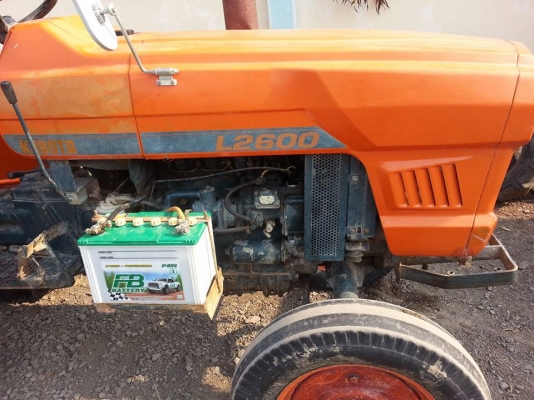 คูโบต้า L2600 ขนาด 26 แรง 4 สูบ พร้อมผานพรวน 5 ใบ สภาพดีเดิมๆ
