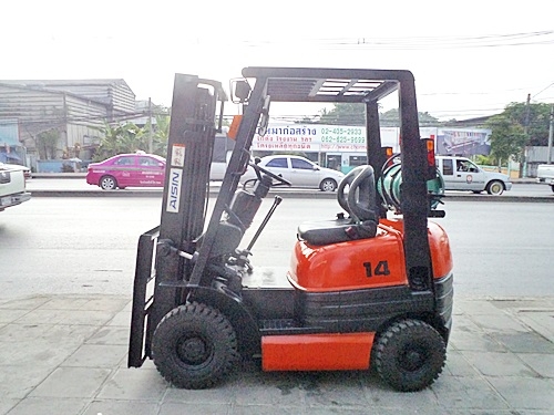 ขายรถยกโตโยต้า 1.5 ตัน รุ่น6 เครื่องเบนซิน (2ระบบ น้ำมัน-แก๊สนอก)  กระบอกคู่  เสาสูง 3 เมตร  ยางตันใหม่  พวงมาลัยเพาเว่อร์  นำเข้าจากญี่ปุ่น ใช้งานได้ทันที ราคา160000