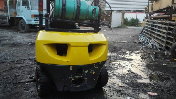 ขายรถโฟลคลิฟต์ 2.5ตัน FGรุ่น16 เปลี่ยนยางใหม่ให้