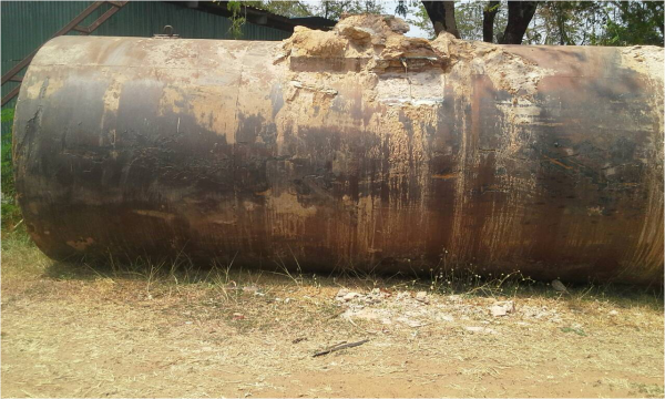 ขายถังน้ำมันสภาพดีมาก สวยสุดๆครับ ความจุ 16,300 ลิตร เหล็กหนา