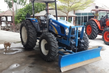 ** ราคา 1,050,000 ** NEW HOLLAND รุ่น T5060 ใบดัน+ผาน7 106 แรงม้า รถเดิมทั้งคัน สีเดิม เครื่องเดิม ไม่เคยทำ รถ 2,000 ชม. ** ราคา 1,050,000 ** NEW HOLLAND รุ่น T5060 ใบดัน+ผาน7 106 แรงม้า รถเดิมทั้งคัน สีเดิม เครื่องเดิม ไม่เคยทำ รถ 2,000 ชม.