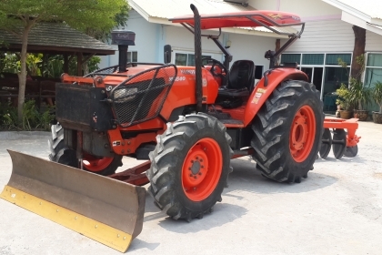 ** ราคา 695,000 ** KUBOTA M8540 ใบดัน+ผาน7 รถเดิมทั้งคัน สีเดิม เครื่องเดิม ไม่เคยทำ โทร 062 387-4789. ** ราคา 695,000 ** KUBOTA M8540 ใบดัน+ผาน7 รถเดิมทั้งคัน สีเดิม เครื่องเดิม ไม่เคยทำ โทร 062 387-4789.