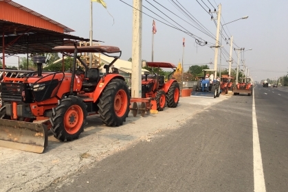 (M95 คันที่2)** ราคา 790,000 ** KUBOTA M9540 รถเดิมทั้งคัน เครื่อง เกียร์ เดิมๆแห้งสนิทไม่เคยทำ รถใช้น้อย รักษามาก จัดยางใหม่ให้ 4เส้นโทร 062 387-4789