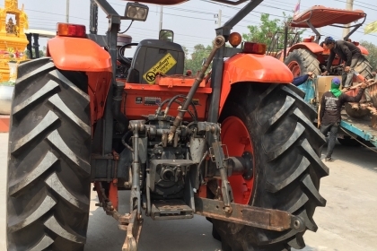 (M95 คันที่2)** ราคา 790,000 ** KUBOTA M9540 รถเดิมทั้งคัน เครื่อง เกียร์ เดิมๆแห้งสนิทไม่เคยทำ รถใช้น้อย รักษามาก จัดยางใหม่ให้ 4เส้นโทร 062 387-4789