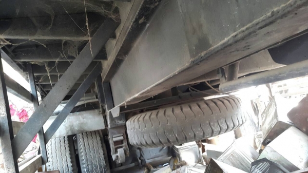 ลูกค้ารับ(รถกลับบ้าน)เรียบร้อยแล้ว ครับ ลูกพ่วงดั้ม 2คาน กะบะมีเนียม ยาว 6.50ม สภาพดีสวยใหม่ไม่ได้ใช้งาน ทะเบียนพร้อมโอน ของดีราคาเบาๆ