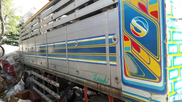 ลูกค้ารับ(รถกลับบ้าน)เรียบร้อยแล้ว ครับ ลูกพ่วงดั้ม 2คาน กะบะมีเนียม ยาว 6.50ม สภาพดีสวยใหม่ไม่ได้ใช้งาน ทะเบียนพร้อมโอน ของดีราคาเบาๆ