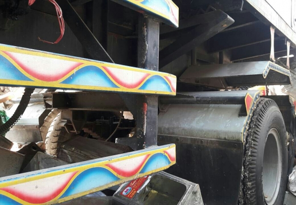 ลูกค้ารับ(รถกลับบ้าน)เรียบร้อยแล้ว ครับ ลูกพ่วงดั้ม 2คาน กะบะมีเนียม ยาว 6.50ม สภาพดีสวยใหม่ไม่ได้ใช้งาน ทะเบียนพร้อมโอน ของดีราคาเบาๆ