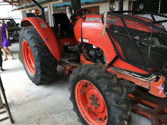 (M60 คันที่3)** ราคา 510,000 ** คูโบต้า M6040 ใบดัน+ผานพรวน รถบ้านใช้งานน้อย เครื่อง เกียร์ ไฮโดรลิค สีตัวรถ เดิมโรงงาน รถรักษามาก โทร 062 387-4789