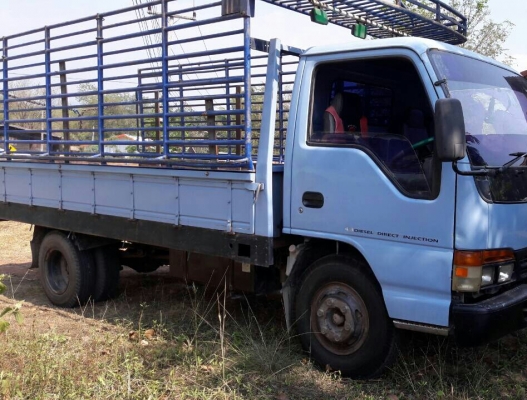 หกล้อ อีซุซุ NPR120ปี40 ยาว 4.30ม รถห้างสภาพดีพร้อมใช้ เล่มทะเบียนพร้อมโอน