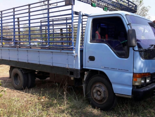 หกล้อ อีซุซุ NPR120ปี40 ยาว 4.30ม รถห้างสภาพดีพร้อมใช้ เล่มทะเบียนพร้อมโอน