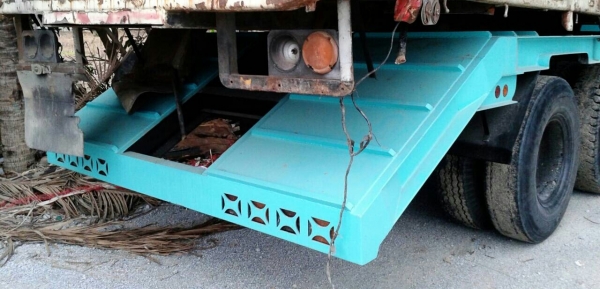 สิบล้อ เทนเลอร์ มิตซู FN516M 6D16-195เพาเดียว ท้ายลากต่อใหม่ บรรทุกแม็คโค 120-200 สภาพดีสวยพร้อมใช้ ทะเบียนพร้อมโอน