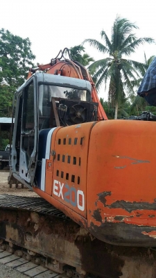 ขายรถแบคโฮ HITACHI EX200-3 เอกสารเล่มทะเบียน ระบบไฟเต็ม แอร์พร้อม ราคา 600000