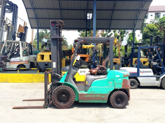 -:-*&bull;*ข า ย ร ถ ย ก นำ เ ข้ า*&bull;*-:-MITSUBISHI FD25-F18C เสาสูง4เมตร เครื่องดีเซล เกียร์ออโต้ สนใจติดต่อ083-062-0223(ปอนด์)