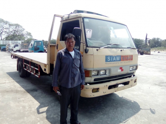 6 ล้อ HINO  พื้นเรียบ รุ่นรถFC2W  120 แรงม้า   กระบะยาว ยาว5.50 เมตร