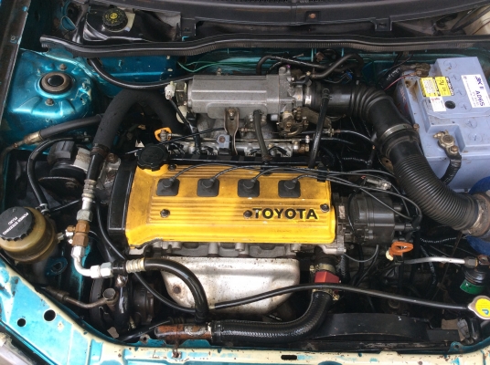 โอเปิ้ล  corsa 3ประตู วางเครื่อง toyota 4e  ออโต้ พร้อมใช้